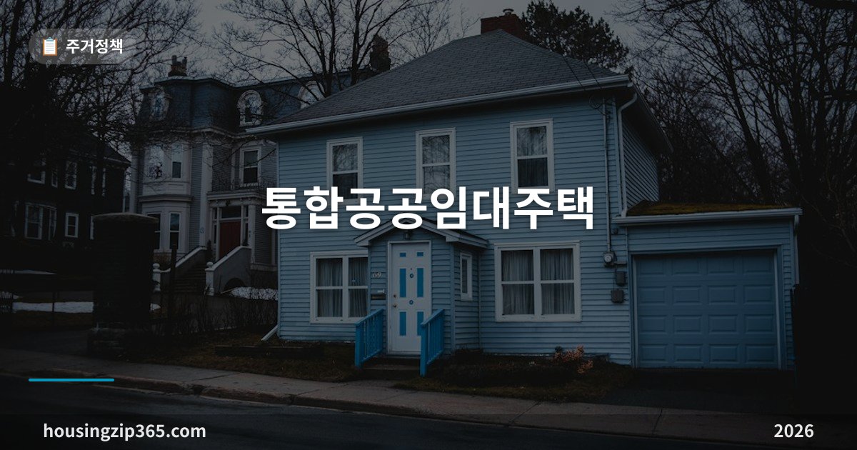통합공공임대주택 2026 총정리 — 소득·자산 기준, 소득구간별 임대료, 30년 거주와 대구연호 공고