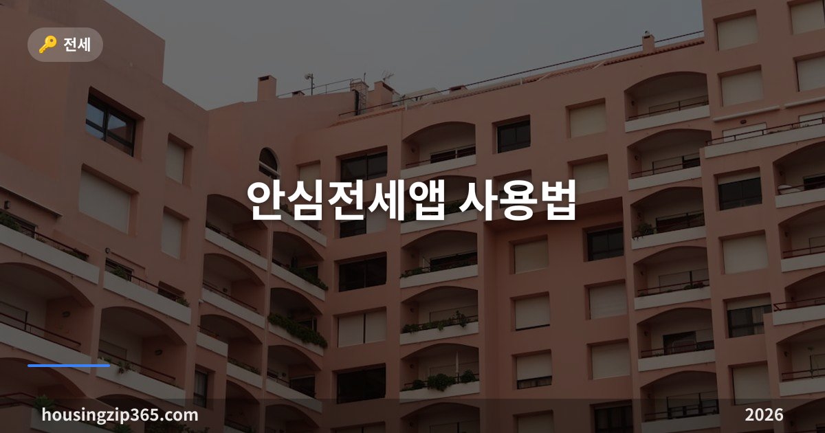 안심전세앱 사용법 — 등기부등본으로는 절대 못 보는 집주인 정보까지